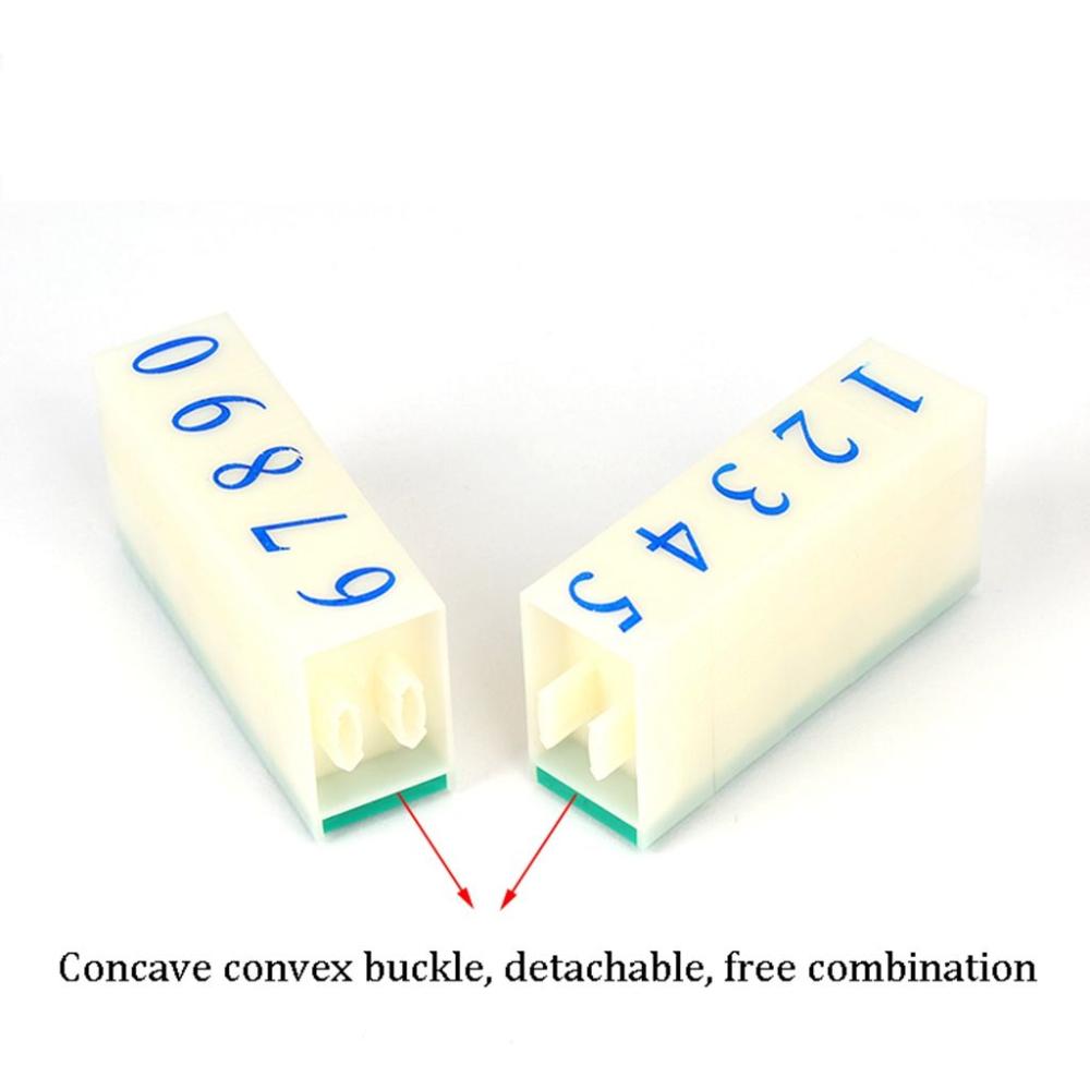 Mini Gifts Plastic Number,Letter,Mark Pattern Scrapbooking DIY Number Stamps Word Printing Crafts