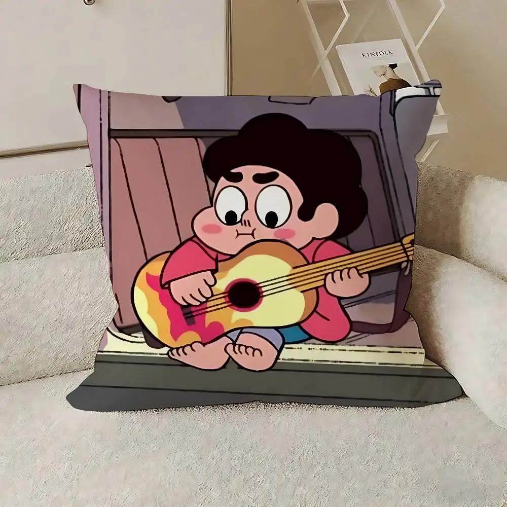 Steven Universe Strawberry Field Pillow Case Throw Pillow Cover Nordic Vintage Style Cushion Covers Living Room Sofa Couch Seat