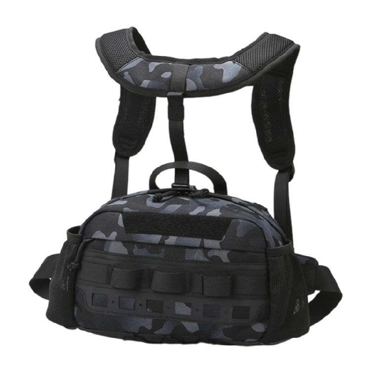 Atmungsaktiver Angelrucksack Schultertasche für Angeln Spritzwassergeschützte Aufbewahrungstasche für Angelzubehör Fliegenfischer Rucksack