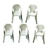 5 Pieces 1/64 Garage Chairs Mini for Model Car Display Scene Accessories Ornaments