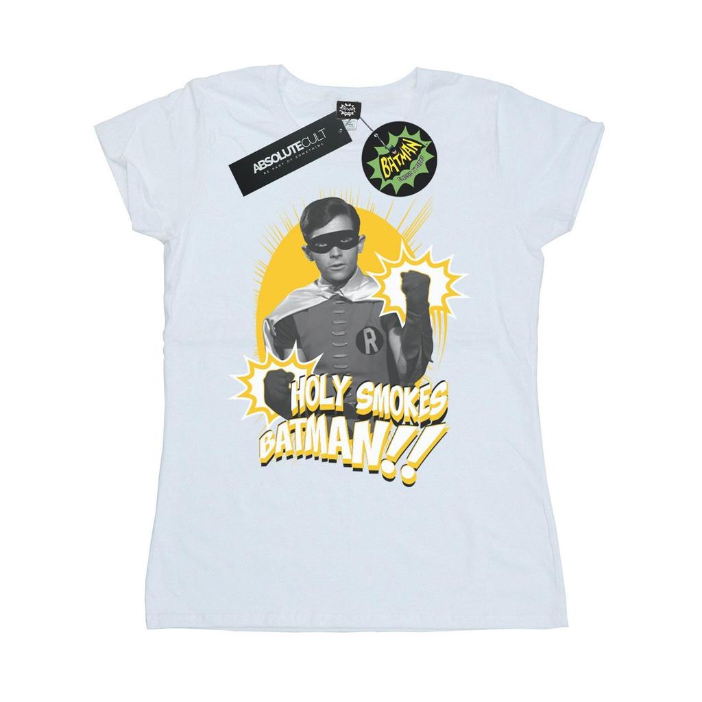 DC Comics Womens/Ladies Batman TV Series Robin Holy s Cotton T-Shirt