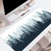 Misty Forest Bathroom Rug Thin Doormat Floor Mat Absorbent Quick Dry Non Slip Diatomaceous Mud Mats with Rubber Backing Tub Sink Laundry Kitchen