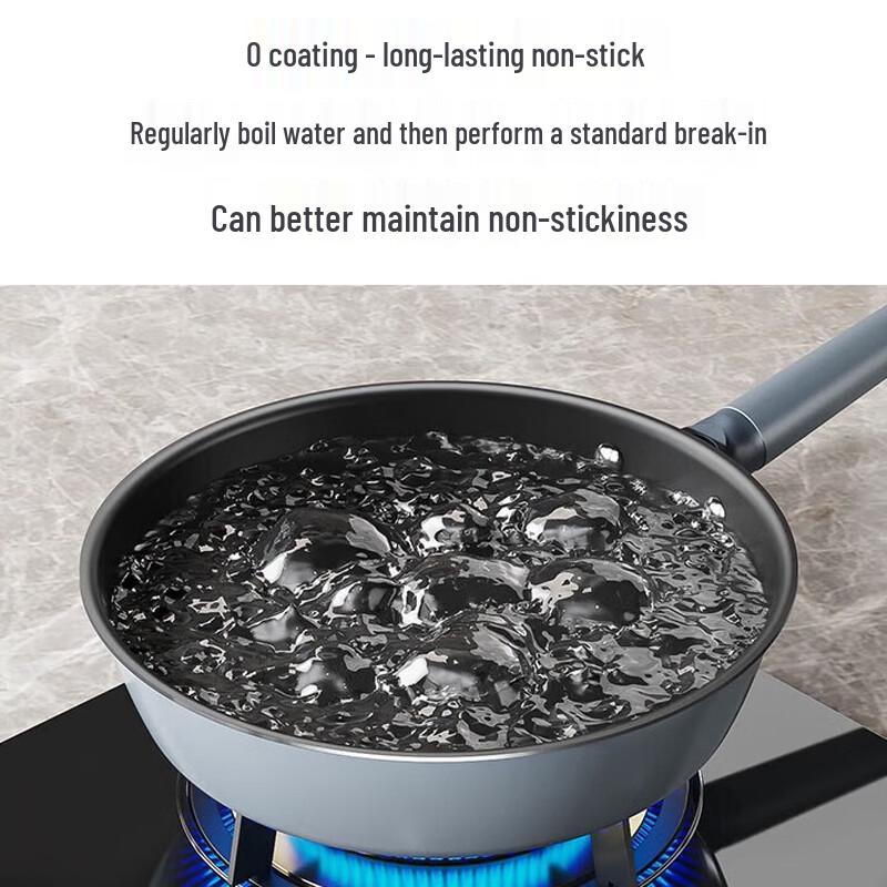 Sanhe 0-Coating Micro-Nano Non-Stick Frying Pan