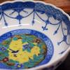 Japanese Warehouse Stylish Tableware Kutani Ware Bowl Yoshidaya Camellia and Bird Pottery Luxury Japanese Tableware Serving Bowl Bowl Made in Japan
