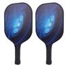 Pickle Ball Paddles Honeycomb Core Fiberglass Surface Pickle Ball Set with 2 Rackets 2 Balls 1