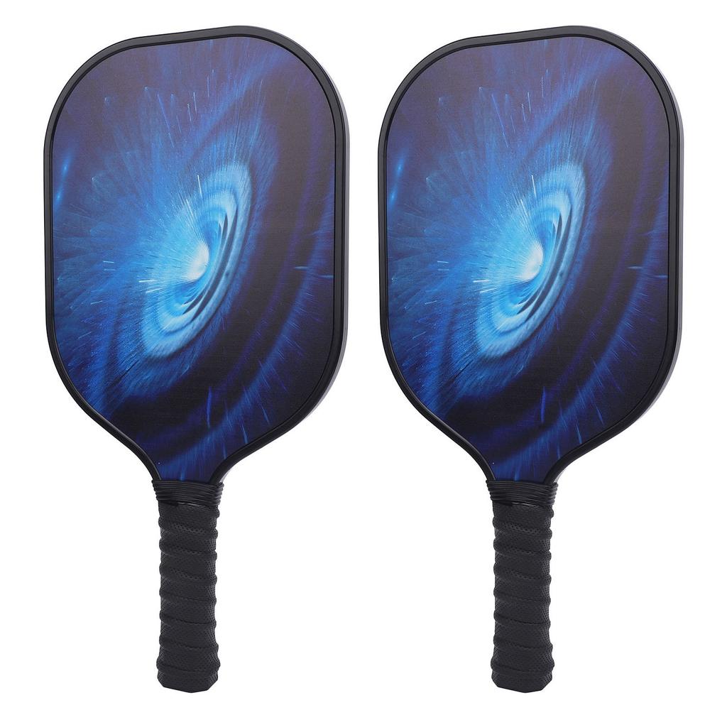 Pickle Ball Paddles Honeycomb Core Fiberglass Surface Pickle Ball Set with 2 Rackets 2 Balls 1