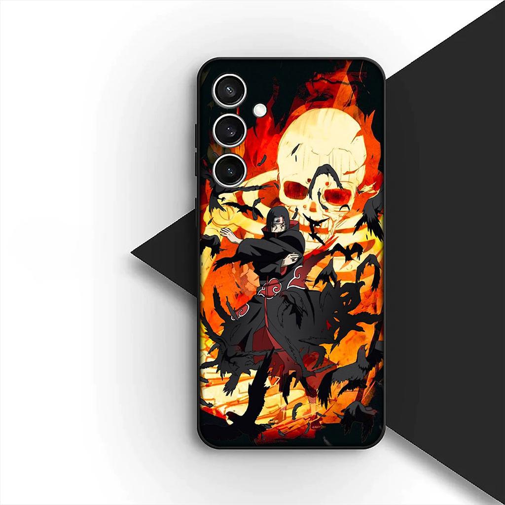 Tobi Obito Narutos Uchiha Sasuke Itachi Phone Case for Samsung Galaxy S20 S22 S21 FE Ultra Plus A07 A17 A15 A16 A25 A57 A37
