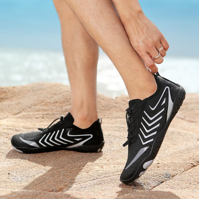 36-46 Herren/Damen Sommer Atmungsaktive Schwimmschuhe Wassersport Outdoor Stroight Schuhe Strandschuhe