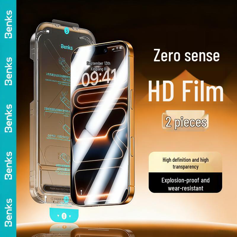 

Защитные стекла Benks Zero-Sense для серии iPhone 17