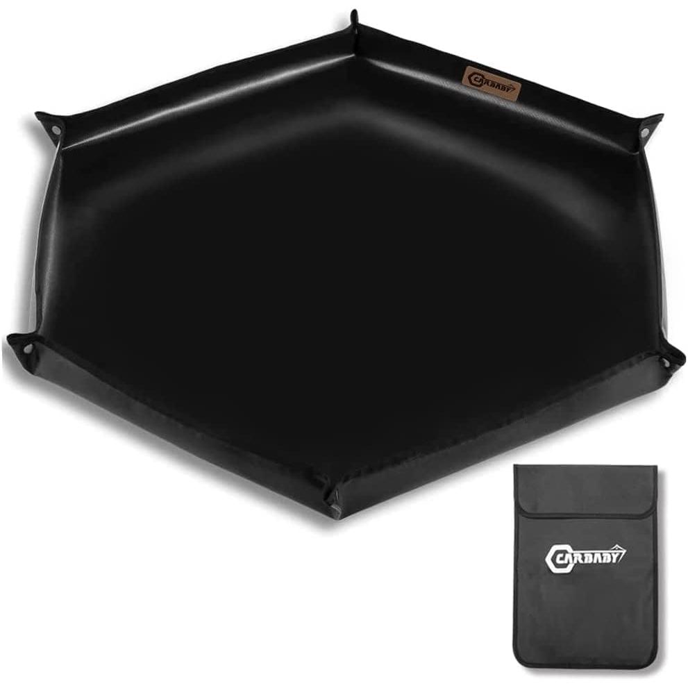 CARBABY Bonfire Sheet, Sputter Sheet, Flame Retardant Sheet, Bonfire Stand Sheet, Fireproof, Heat Resistant, Flame Retardant, Welded, Glass Fiber,