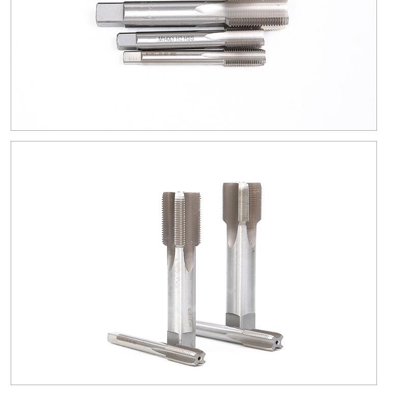 Non-Standard M22 Fine Thread Machine Tap Set: Sizes 1.5, 1.25, 1, 0.75, 0.5, 1.75