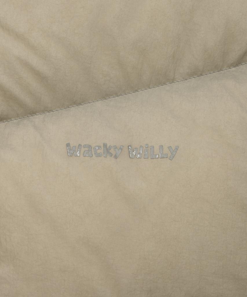 Wacky Willy Nylon Down Jumper Beige