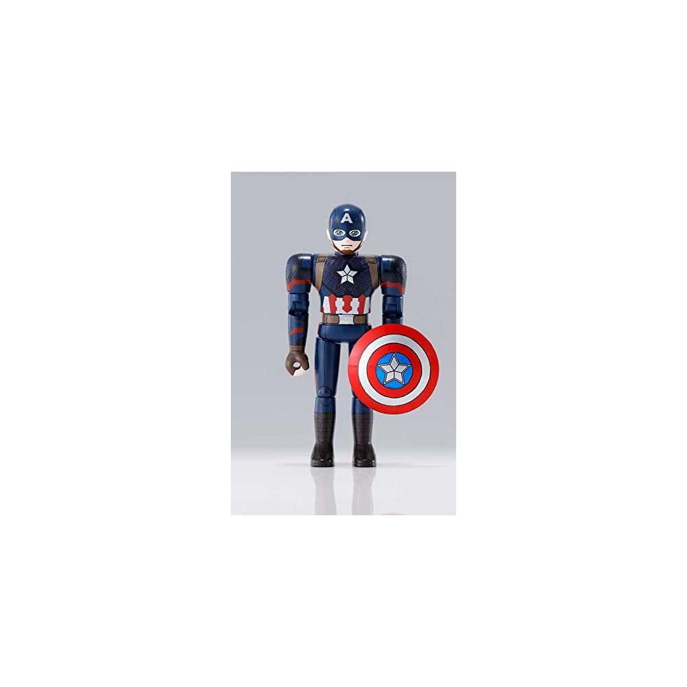 TAMASHII NATIONS Avengers Captain America 100mm Diecast ABS Painted Action Figure