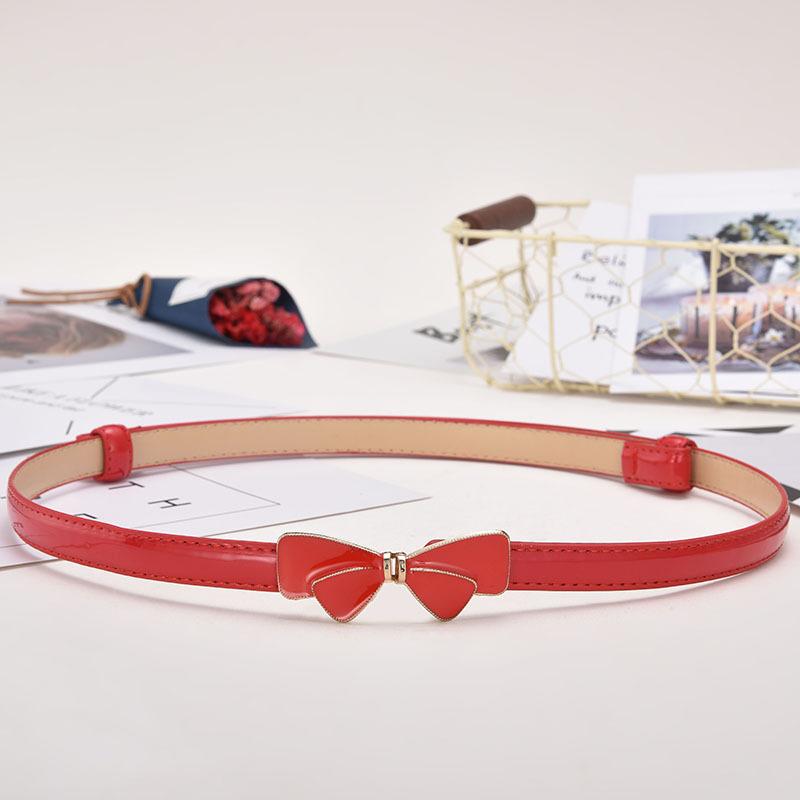 Belt Ladies Decorative Belt, Sweet Rhinestone Belt, Butterfly Pair Buckle With Belt Women