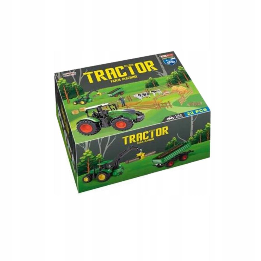Farm Set With Tractor And Farm For Children Animals Tractor + Accessories