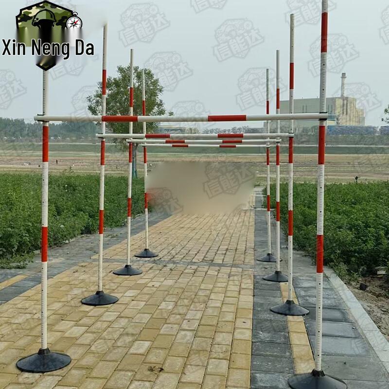 Xinnengda 400m Obstacle Course High-Low Bar Set