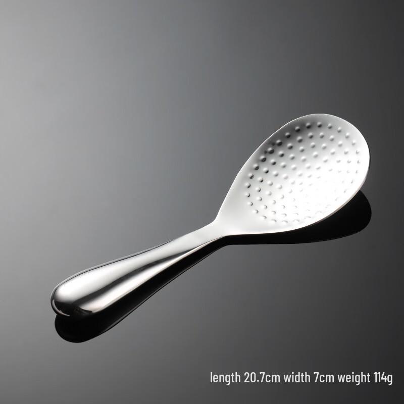 Qianxing Stainless Steel Anti-stick Rice Serving Spoon, 5-Pack