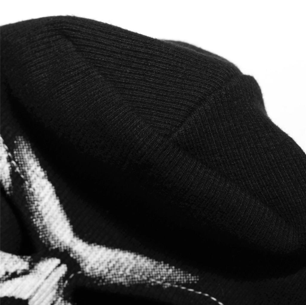 WTACTFUL Scary Skeleton Balaclava Ghost Death Neck Warmer Face Cover Mask Headwear Protection for Motorcycle Cycling Ski Snowboard Cosplay Costume