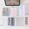 Cartoon Polaroid Album 4 Grid Layout Card Storage Album Fashion Photo Card Holder  For Girls