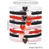 New fashion dripping love hand-woven bracelet combination small fresh couple card friendship bracelet women