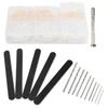 Pin Vise Hand Drill Eye Screw Drill Bit Set DIY Craft Jewelry Pendant Making Accessories