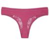 Sexy Women's Thong Transparent G-String Panties for Women Lace Underwear Solid Color Intimate Lingerie 6 Pcs/set