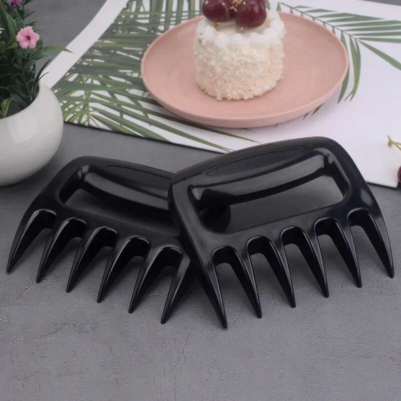 Bear Claw Meat Separator Meat Fork Shredder Barbecue Handle Kitchen Food Fork Slicer BBQ Grill Meat Handler Kitchen Tools