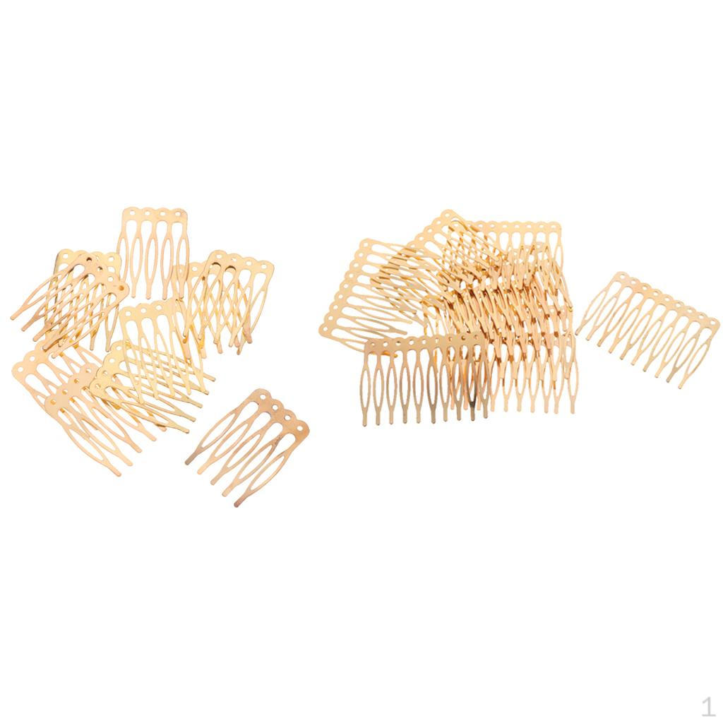 

20 Сплав Заколки для волос Боковые гребни Шпильки Заколки 2,6/5,6 см Женский Крафт