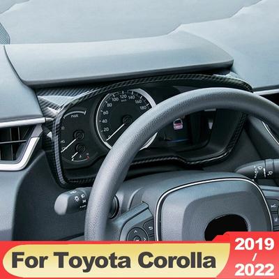 Pro Toyota Corolla E210    2022 ABS Karbonový Rám Palubní Desky Auta Kryt Lišty Samolepky Dekorace Interiéru Příslušenství