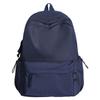 Schoolbag Simple Versatile Solid Color Backpack Men's and Women's Casual Nylon Backpack Japanese High School Student School Bag