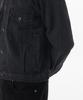 Musinsa Standard Denim Officer Jacket [Washed Black]
