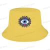 Evil Eye Unisex bob Bucket Hats Men And Women Outdoor sports cap Creative Gift