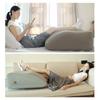 Durable Inflatable Pillow Trapezoidal Flocking Lift Leg Pillow Environmentally Friendly Portable Pillow Relieves Fatigue
