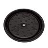 Staub Pico Round 1101425 Cocotte, 14cm, Black,