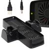 Console Cooling Fan ABS Cooling System with Dual Dock Stand Accessories for XBOX 360 Game Controller