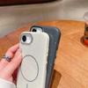 For iPhone 16e Case Compatible with MagSafe Glitter Design IMD TPU + PC Phone Back Cover