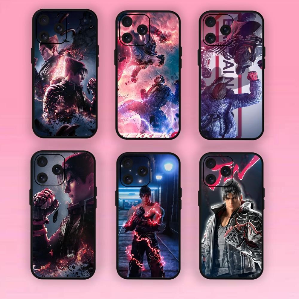 

Чехол для игрового телефона Tekken 8 для Samsung S20 S21 S22 S23 S24 Note 20 4G 5G Plus ультра черный мягкий корпус