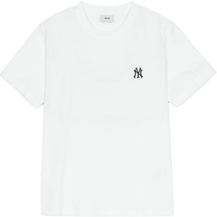 New MLB T Shirts Unisex White 3ATSB3054-50WHS