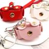 Mini Coin & Key Pouch: Children's Coin Purse, Lipstick, Earphones, Car Key Holder, Ornament Keychain, PU Wallet