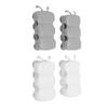 4 Pack Shower Head Suction Cup Holder Relocatable Non Drilling Universal Strong Suction Shower Head 