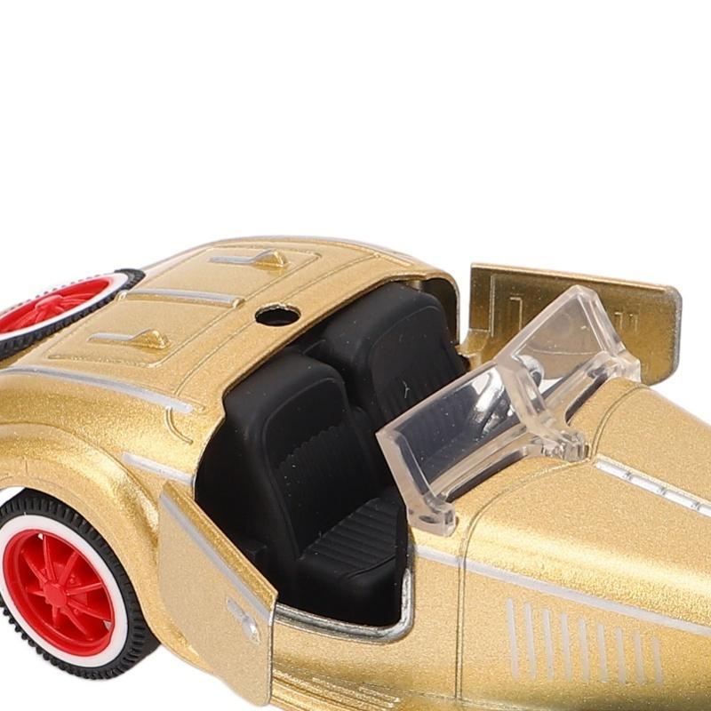 1:32 Scale Vintage Convertible Car Model Alloy Diecast Model Car Toy For Kids Birthday Gift