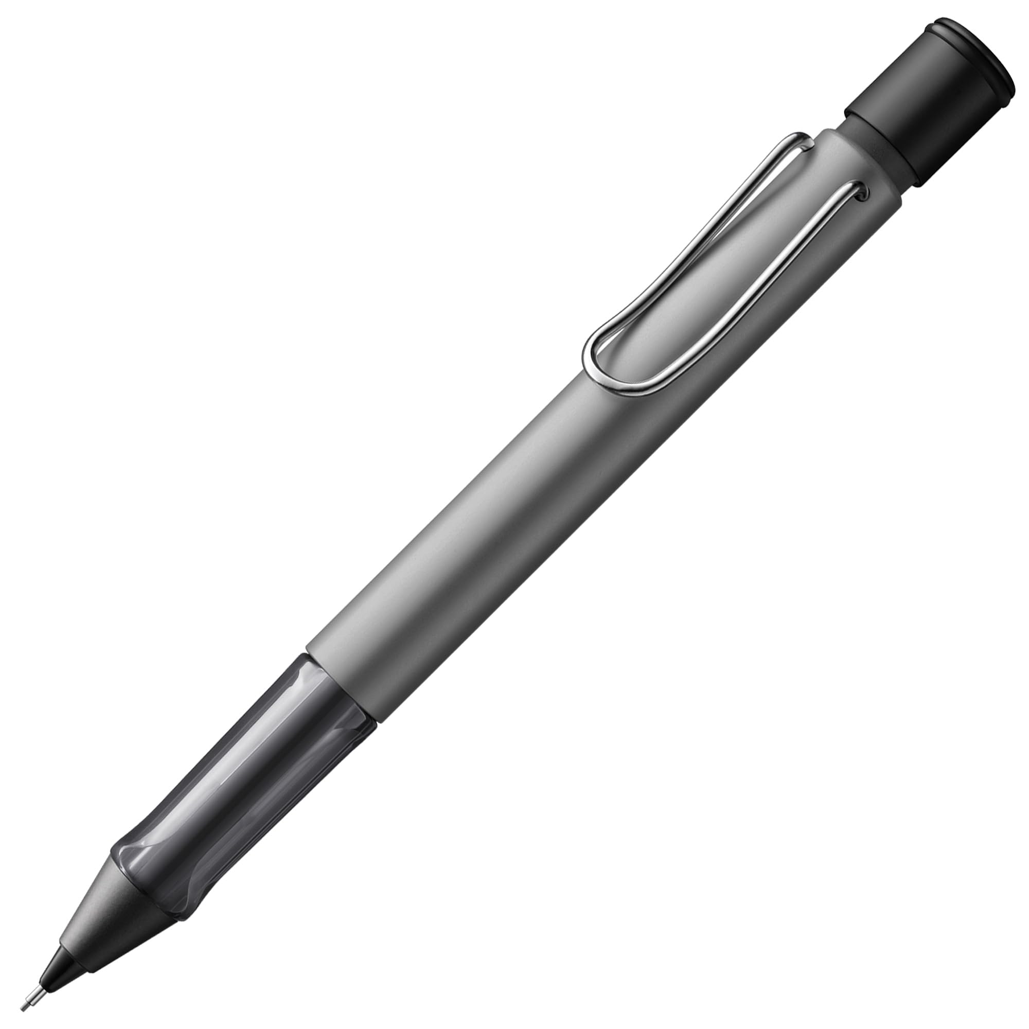 LAMY Graphite Pencil A mechanical pencil with an ergonomic transparent grip and lightweight aluminum body Includes LAMY M41 mm lead and eraser AL-star