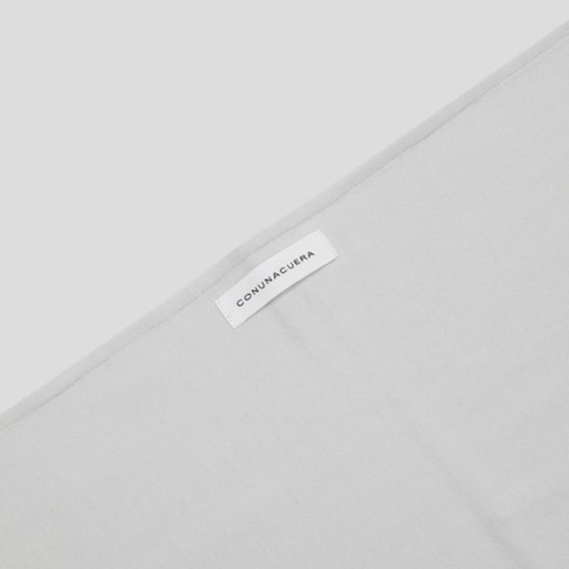 CONUNACUERA PLAIN SCARF_FOG GRAY
