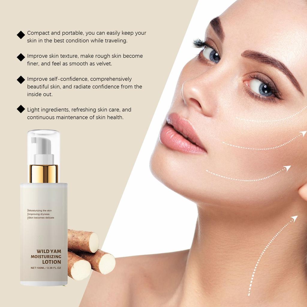 Wild Yam Facial Lotion, Organic Wild Yam Facial Lotion , Wild Yam Facial Lotion For Women For All Skin 100ml