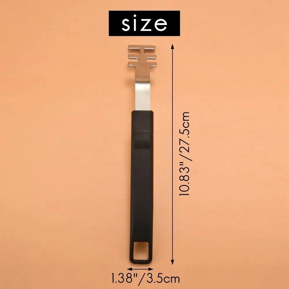 1pc Grill Grate Lifter Anti-Scald Heat-Resistant Cooking Grate Lifter Tool Grill Tools Accessories for Lifte The Grill Net BBQ