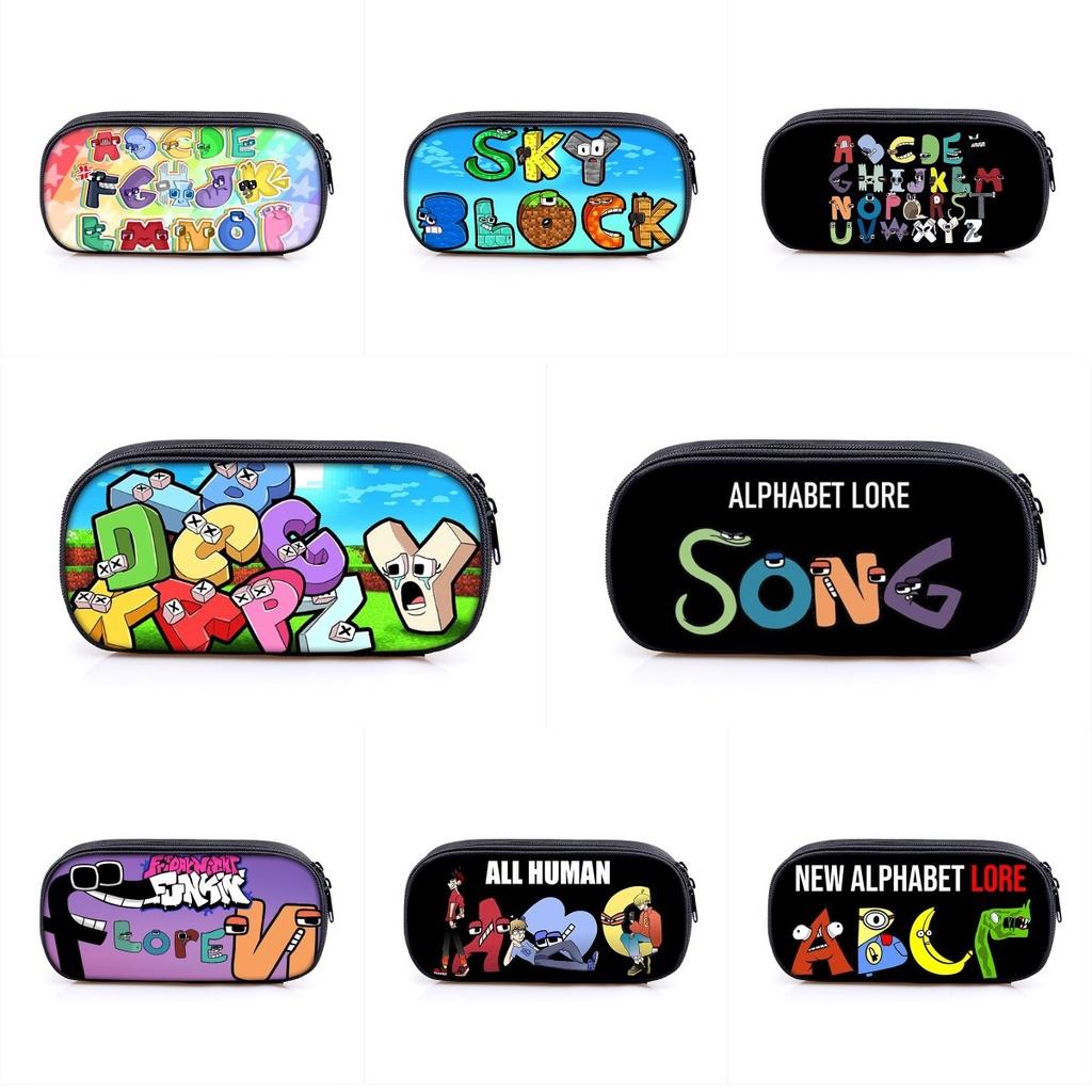 Alphabet Lore Pencil Case Large Capacity Pouch Bag For Students Gift