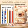 Capybara Hand-Crank Pencil Sharpener for Kids and Students