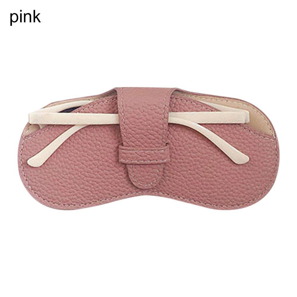 Glasses Bag PU Leather Anti Pressure Sunglasses Storage Bag Protective Cover Glasses Case Spectacle Case