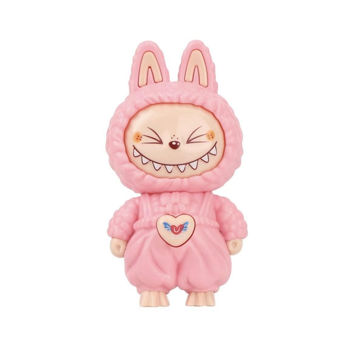 

Labu cloth face-changing doll toy pendant gift keychain ornament children s decompression toy 10.5cm