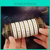 Vintage Bronzen Da Vinci Code Slot Perfect Romantisch Cadeau Voor Alle Gelegenheden